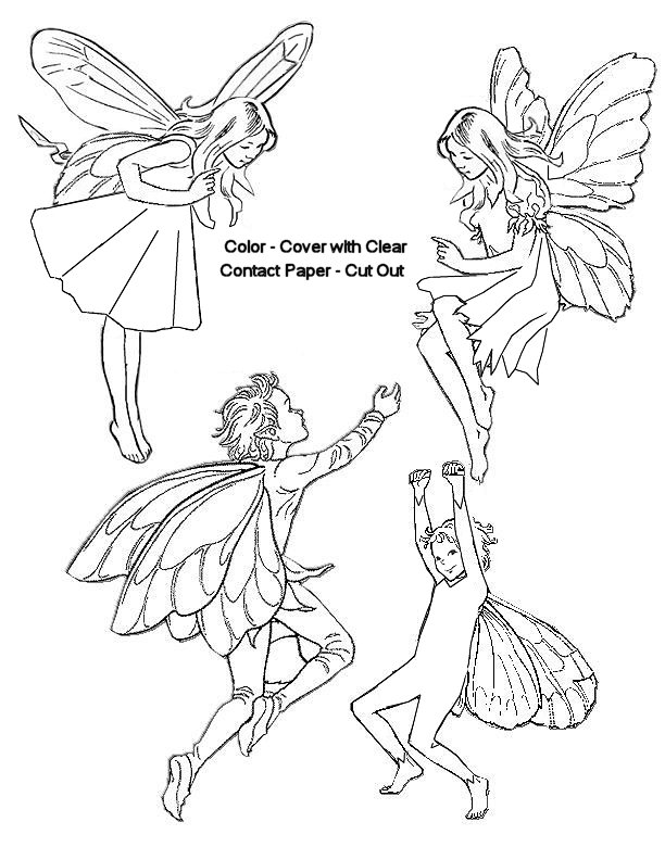 Pictures Of Fairies To Color. tagged Fairies to color,